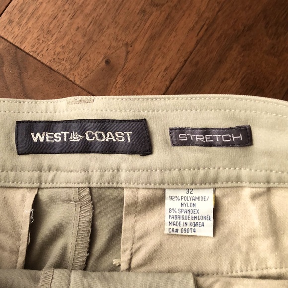 WEST COAST beige stretch pants - Picture 3 of 6